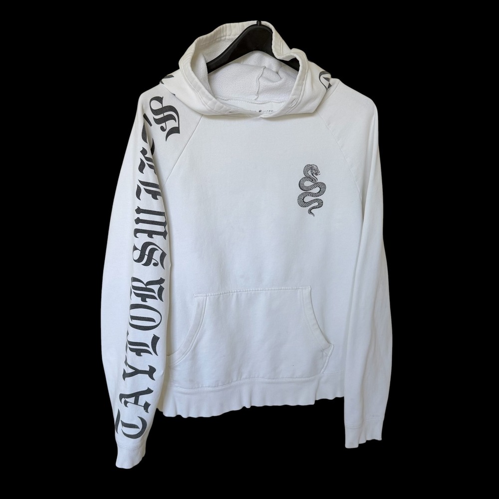 Taylor Swift Reputation Stadium‎ Tour Pullover Hoodie White Snake Small
